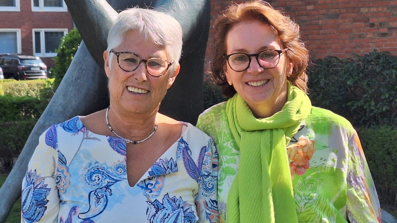 Anette Klausing (links), Marianne Zeglin (rechts)