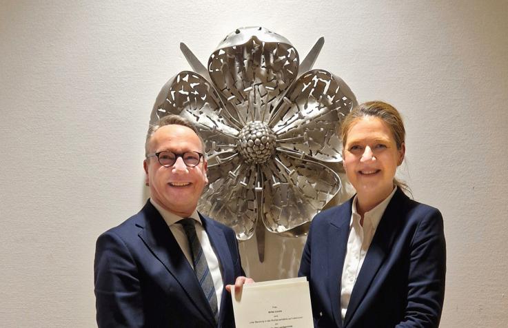 JM Dr. Benjamin Limbach und Britta Lincke