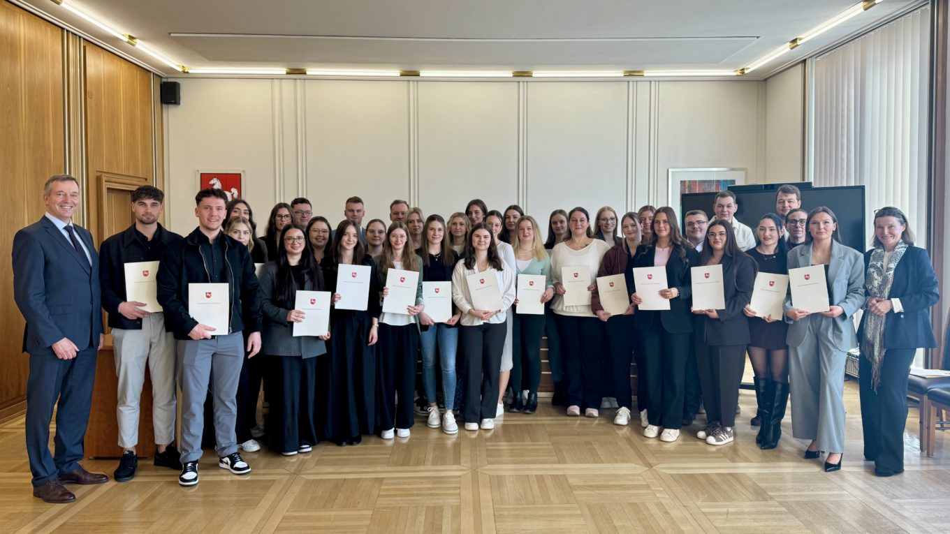 Abschluss- und Ernennungsfeier der Justizfachwirt*innen